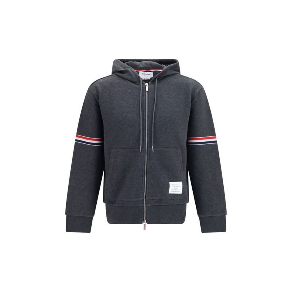 Thom Browne Gray Cotton Men's Sweatshirt